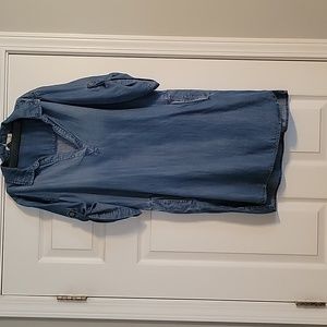 LIIghtweight Jean material dress. Cloth & Stone